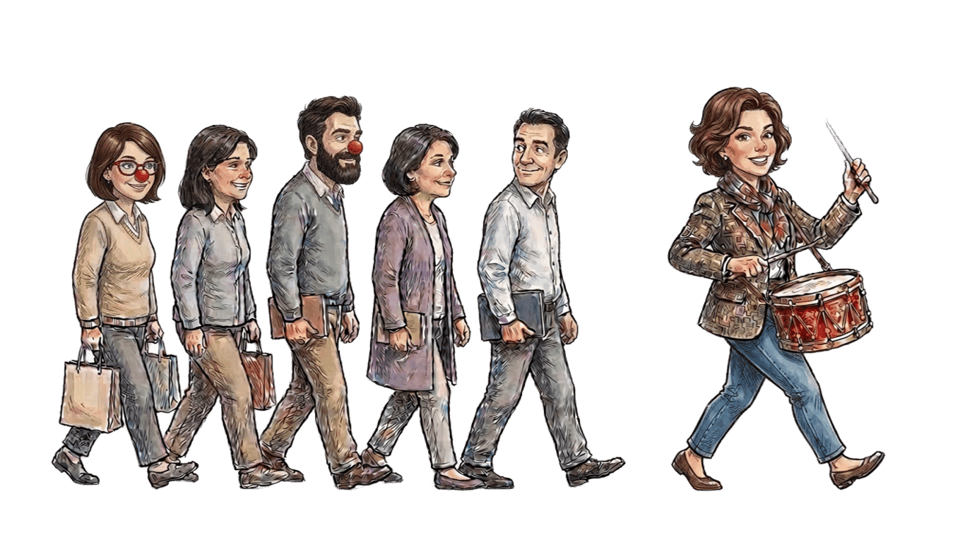 bookkeepers marching to the tune of a different drummer